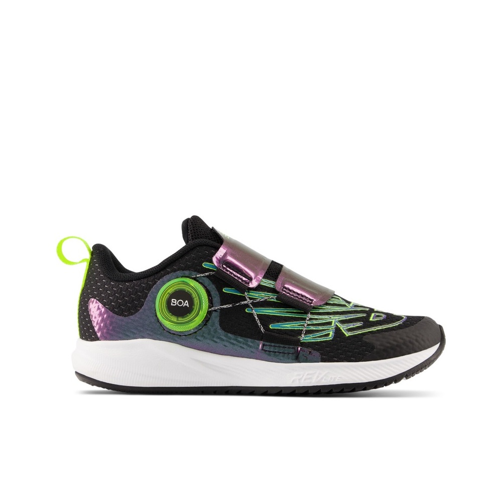 Size 11 Toddler New Balance Kids Black and Green Sneakers